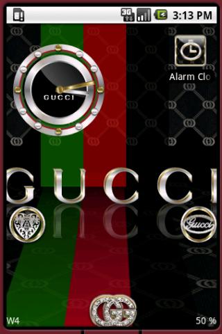 Open Home Skin GUCCI Android Entertainment