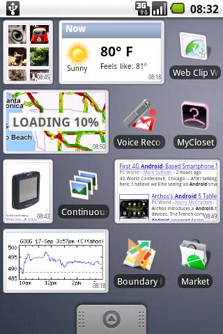 Web Clip Widget Trial Edition