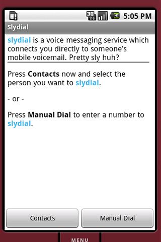 Slydial – Voice Messaging Android Communication