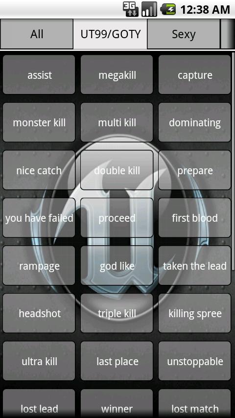 Unreal Tournament SoundBoard Android Entertainment