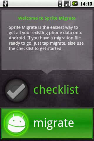 Sprite Migrate – BETA2 Android Tools