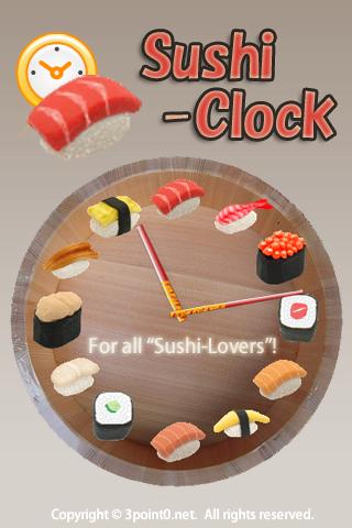 Sushi Clock Android Lifestyle