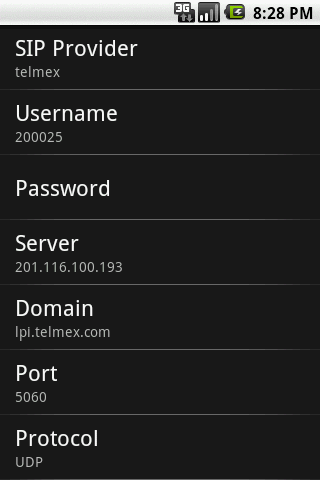 aSip – SIP Client Android Communication
