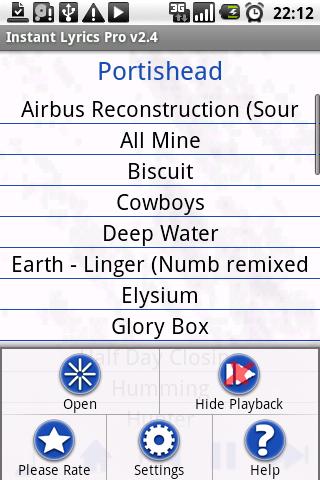 Instant Lyrics Pro Android Multimedia