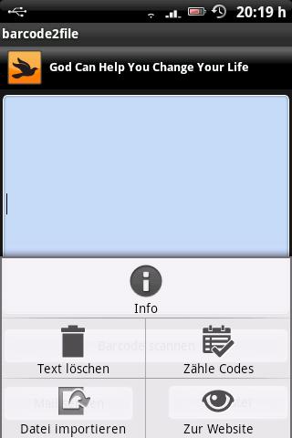 barcode2file Android Tools