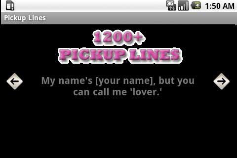 1200  Pickup Lines Android Lifestyle