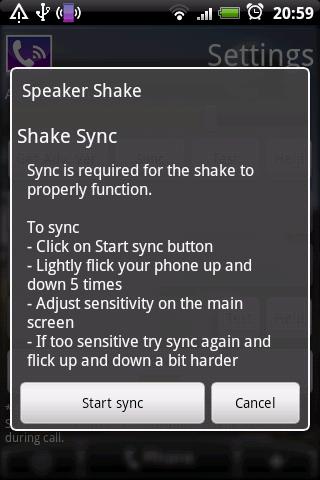 Speaker Shake Android Communication