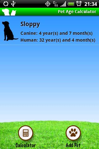 Pet Age Calculator