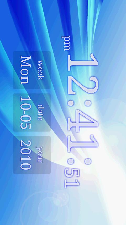 tDigitalClock