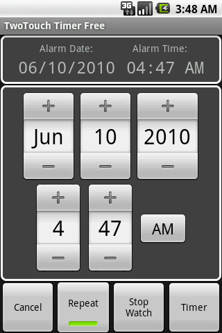 TwoTouch Timer Free (ads) Android Tools