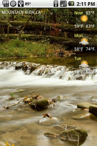 Scenic Weather Free(USA) Android News & Weather