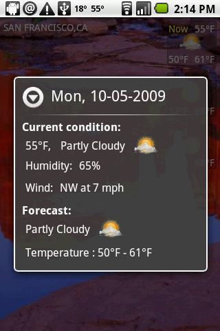 Scenic Weather Free(USA) Android News & Weather