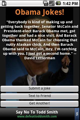 Obama Jokes Android Entertainment