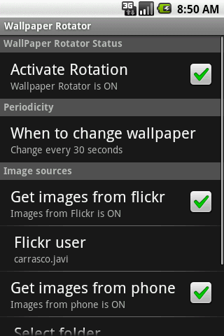 WallPaper Rotator Android Lifestyle