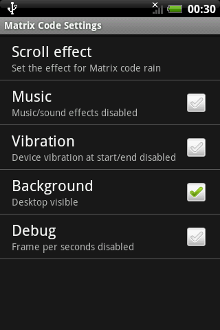 Matrix Code Android Entertainment