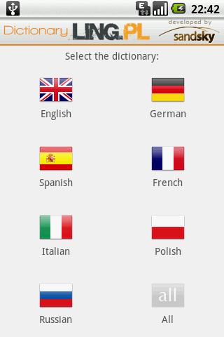 Dictionary LING.pl Android Reference