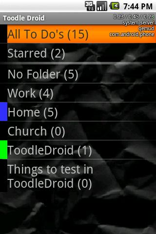 ToodleDroid Android Productivity