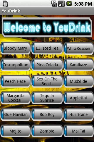 YouDrink Android Social