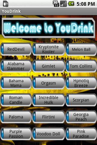 YouDrink Android Social