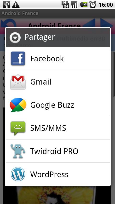 Application Android France Android News & Magazines