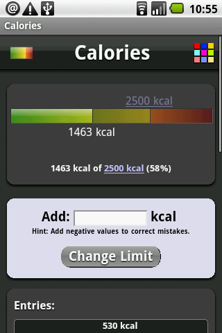 Calories Free Android Lifestyle