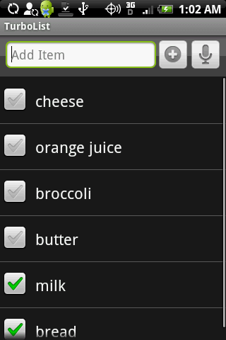 TurboList Android Productivity
