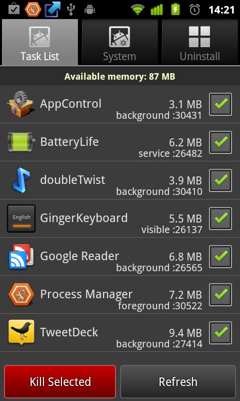 ProcessManager Full Version Android Tools