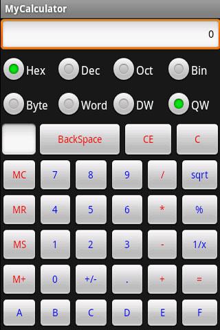 MyCalculator Android Tools