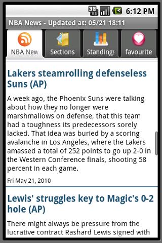 NBA News Android News & Weather