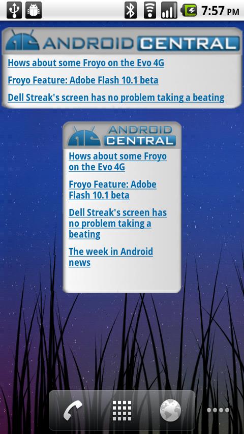 Android Central Widget Android News & Weather