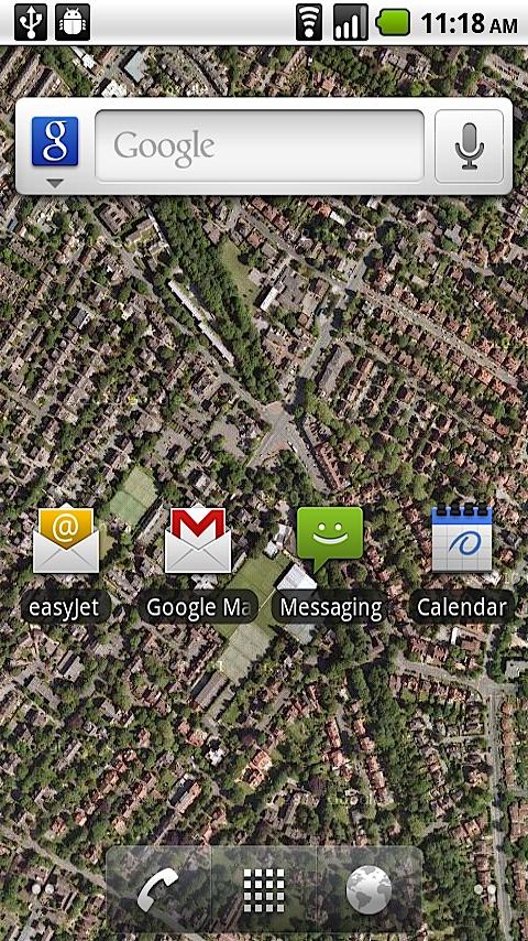 Advanced Map Live Wallpaper Android Themes
