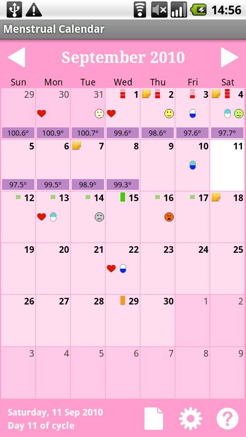 Menstrual Calendar License Key