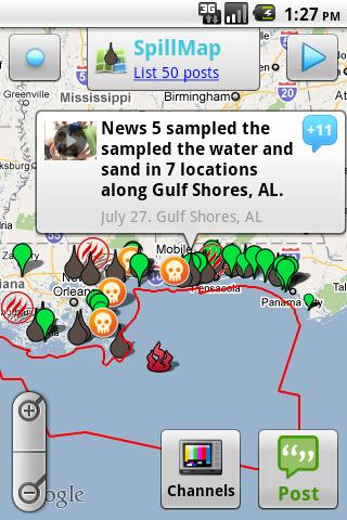SpillMap Android News & Weather