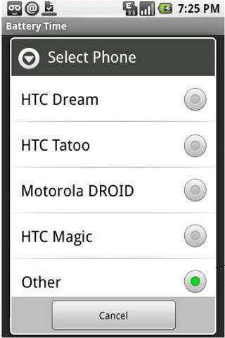 BatteryTime: Classic Android Tools