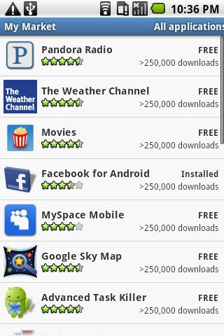 My Market Android Tools