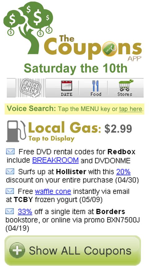 The Coupons App