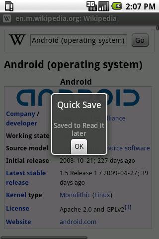 Quick Save Android Tools