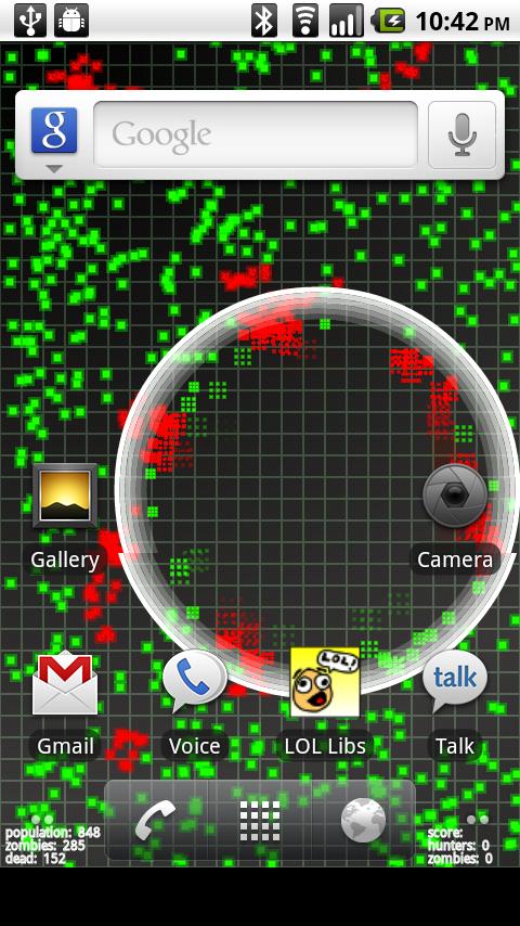 Pixel Zombies Live Wallpaper Android Personalization
