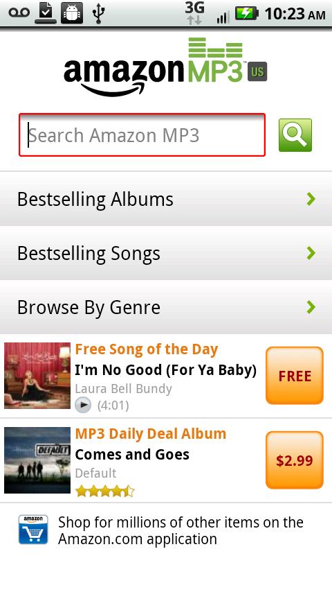 Amazon MP3 Android Music & Audio