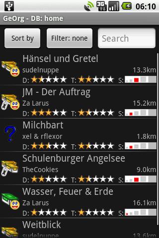 GeOrg – Geocaching Organizer Android Entertainment