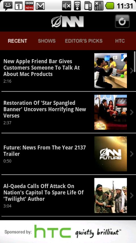 Onion News Network Android News & Magazines