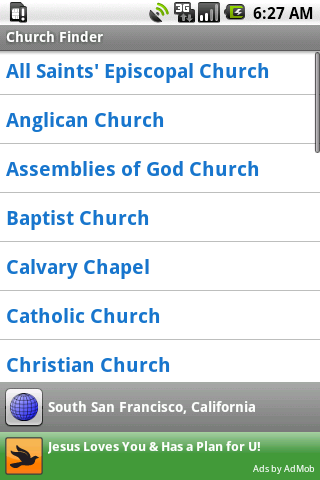 Church Finder