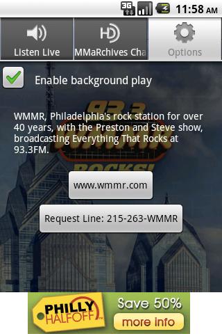 93.3 WMMR Android Media & Video