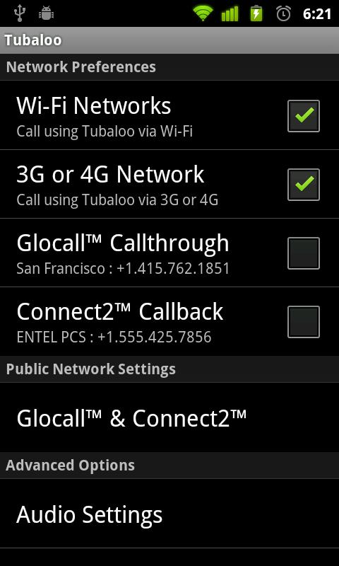 Tubaloo Android Communication