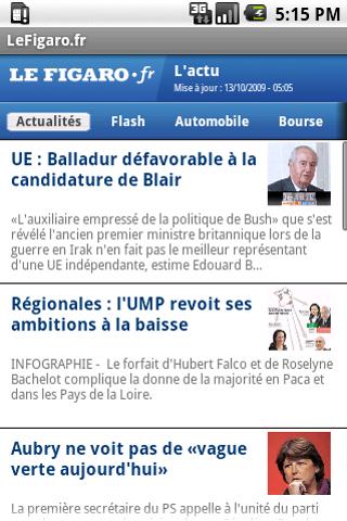 Le Figaro.fr Android News & Weather