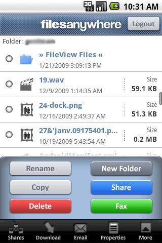 Files Anywhere Android Productivity