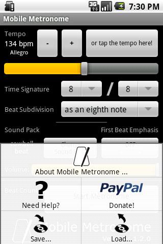 Mobile Metronome Android Multimedia