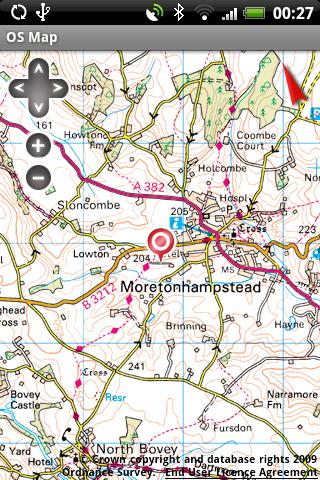 OS Map Android Travel