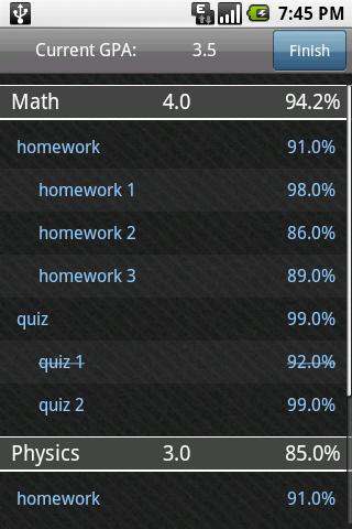 CoursePro Android Productivity