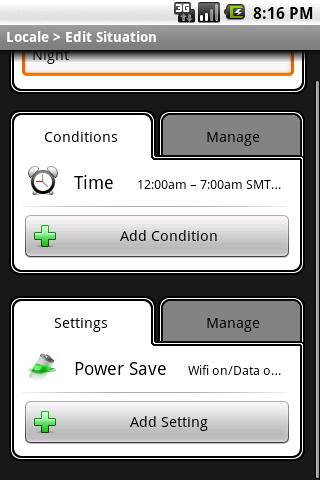 Locale Power Save Plug-in Android Tools